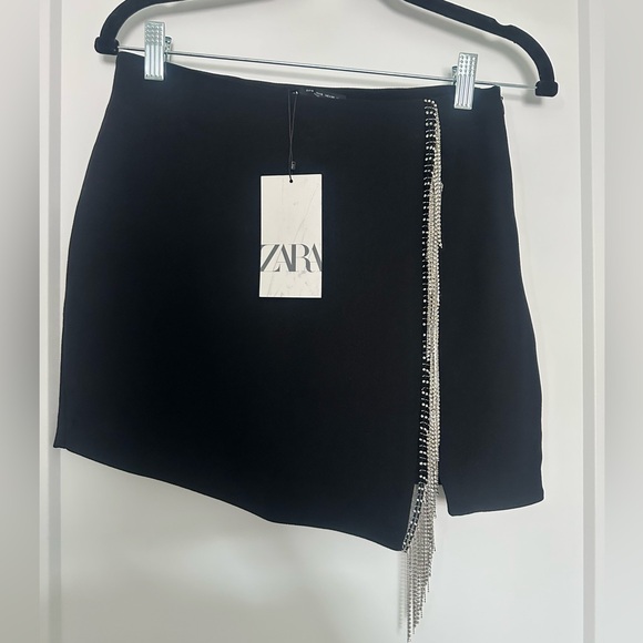Zara Jewel fringe mini skirt - Picture 3 of 4